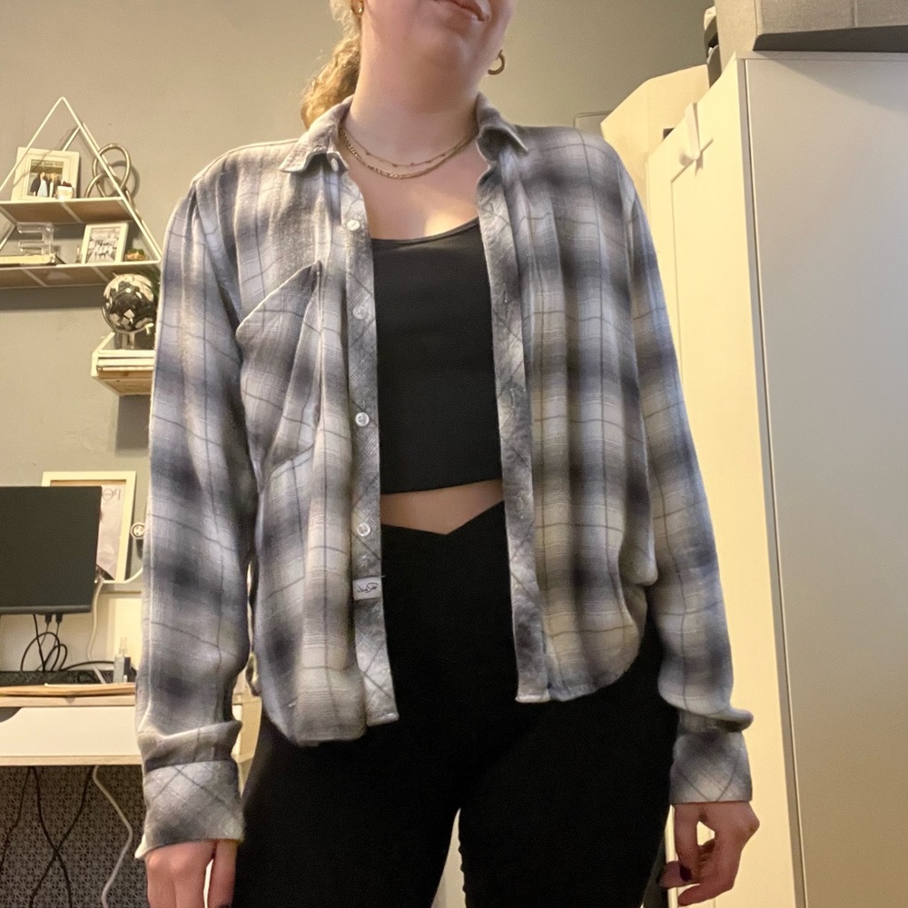 Rails Grey Button Up - image 2